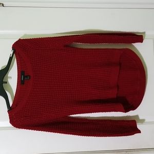 Womens forever 21 red sweater in size L
